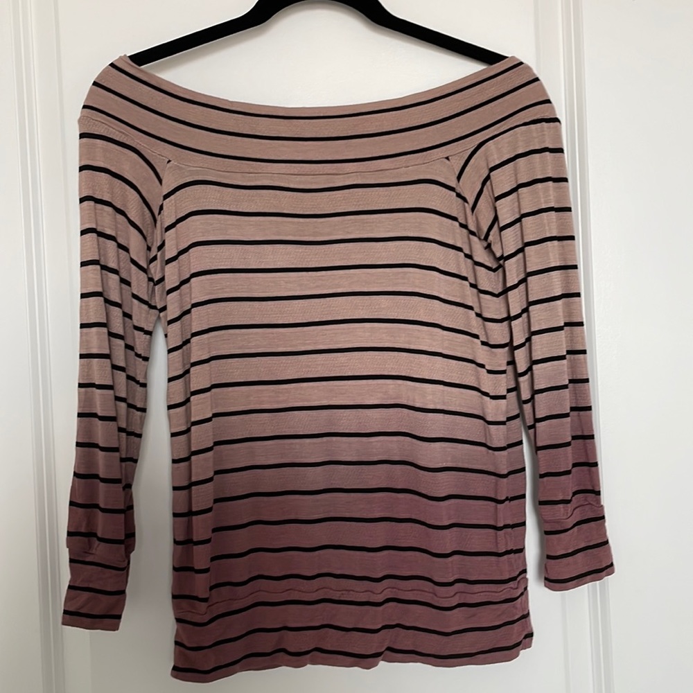 Lucky Brand off the shoulder top, size small
